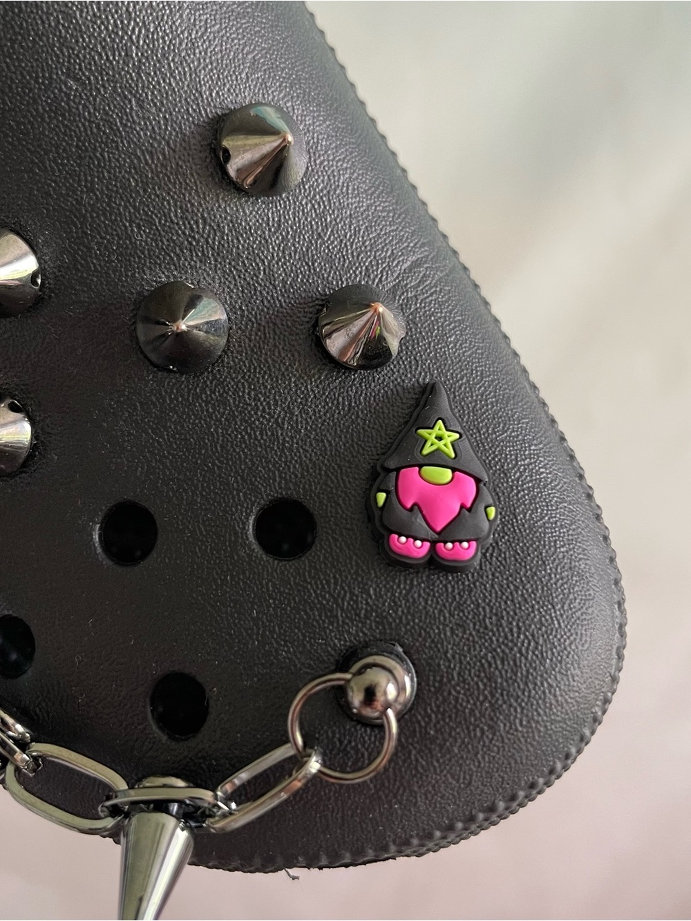Neon Gnome Croc Jibbitz Charm